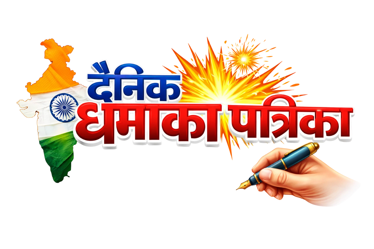 Dainik Dhamaka Patrika Logo
